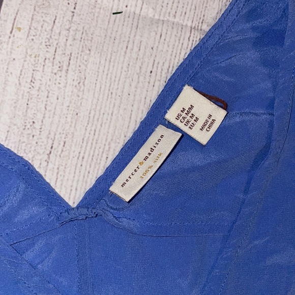 Mercer & Madison Silk Blouse - Picture 2 of 2